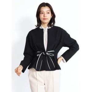 フェンネル FENNEL パイピングリボンジャケット （ブラック）