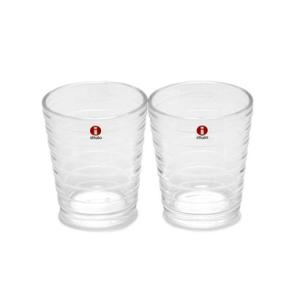 イッタラ iittala アイノ・アアルト タンブラー 220ml 2個セット グラス （クリア）【交換・返品不可】