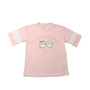 ファインプラス FINE PLUS ジュニア 半袖シャツ アニメちいかわ GIRLS メッシュTシャツ 22863350 （ピンク）