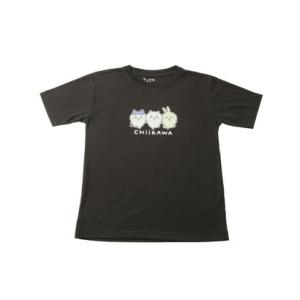 ファインプラス FINE PLUS ジュニア 半袖シャツ アニメちいかわ GIRLS カジュアルTシャツ 22863349 （グレー）