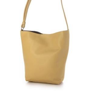 ファイン FINE ヤギ革軽量ショルダー （イエロー）