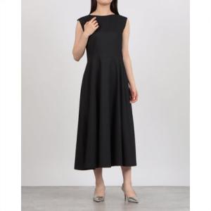 ファイン FINE 変形切替ロングワンピース （ブラック）