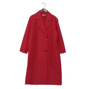 ファイン FINE 中綿チェスターコート （レッド）