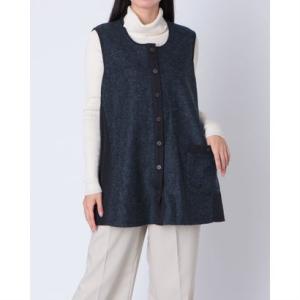 ファイン FINE ベスト （ネイビー）