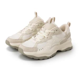 フィラ FILA WAVY BLOCK / ウェイビーブロック / カジュアルスニーカー （Beige / Beige / Beige）