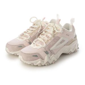 フィラ FILA レディース スニーカー オークモント TR S_ UFW23036 （BEIGE/PINK）｜locondo-shopping