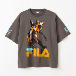 フィラ FILA GRAPHIC T-SHIRT / グラフィックTシャツ / Evangelion / エヴァンゲリオン（C.GREY）