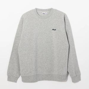 フィラ FILA ワンポイントクルーネックトレーナー / ONE-POINT CREW NECK SHIRTS / カジュアルウェア / メンズ （M