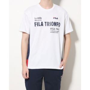 フィラ FILA メンズ 半袖機能Tシャツ 冷感メッシュTシャツ FL-9A10033TS （ホワイ...
