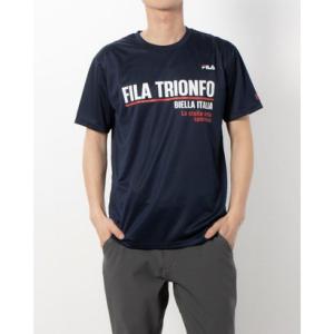 フィラ FILA メンズ 半袖機能Tシャツ FL-9A16024TS （ネイビー）