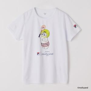 フィラ FILA FILA × mofusand・Tennis ball cat S/S T-shirts/モフサンド/ レディース （WHITE）