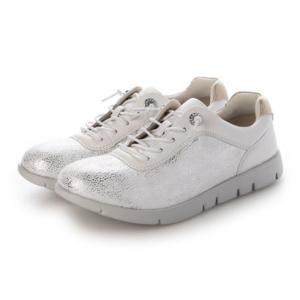 フィットジョイ FITJOY 5 eyelet 軽量ストレッチスニーカー （WHT）