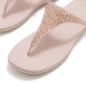 FitFlop（フィットフロップ） サンダル Lulu Leather Toepost レザー