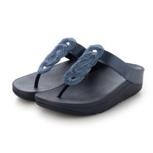 FitFlop（フィットフロップ） サンダル LULU CRYSTAL-MIX METALLIC