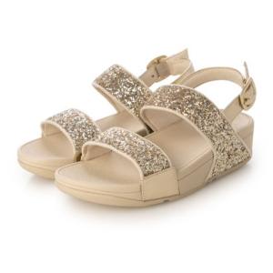 フィットフロップ fitflop LULU マルチトーナル グリッター バックストラップ サンダル ...