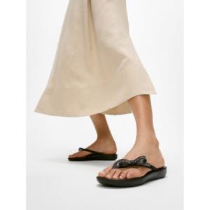 フィットフロップ fitflop iQushion グリッツボウ フリップフロップス （Black）