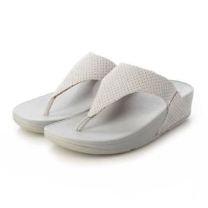 フィットフロップ fitflop トング パンチングレザー （SOFT GREY）｜locondo-shopping