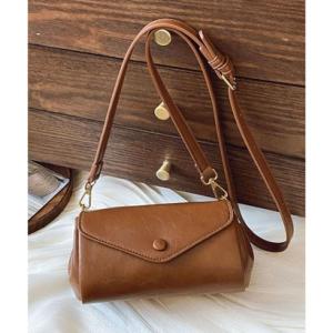 フロージュ florge 【じゃばら式】2WAY レザーライクウォレットショルダー/お財布ポシェット/ショルダーバッグ （キャメル）