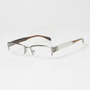 フレディーウッド freddie wood メガネ 眼鏡 アイウェア レディース メンズ （シルバー/ホワイト/ブラウングレー）