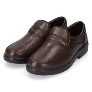 フレッシュ ゴルフ FRESH GOLF 快適な履き心地！エアーダクト搭載幅広タウンシューズ  FG719 （ブラウン）