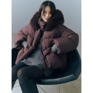 フレイ アイディー FRAY I.D フードファーショートダウンコート （BRW）