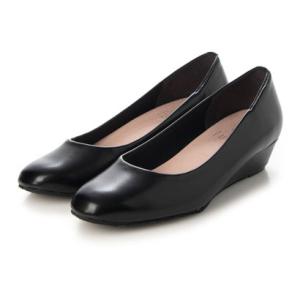 フッカ fucca パンプス （BLK/P）