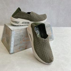 ゴムゴム Gomu56 エア入りソール ゴムゴムスニーカー （ビンテージカーキ）