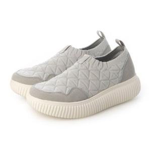 ゴムゴム Gomu56 洗える、幅広、軽量超、ソフトスニーカー （ライトグレー）