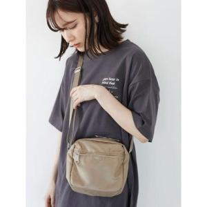 グリーンパークス Green Parks 別注 anello メッシュポーチ付きミニショルダー （Beige）