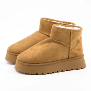 ギャラリー gallery レディース ムートンブーツ ショートブーツ 定番 かわいい 厚底 29884 （キャメル）