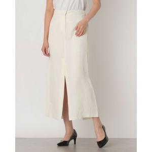 ガウディ GAUDI レーヨンリネンスリットポイントSK （OFF WHITE）