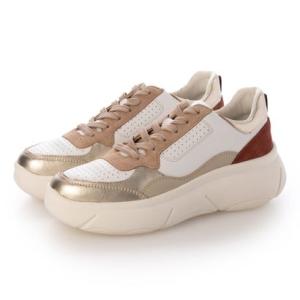 ジェオックス GEOX D45NHB085CFC1327 WHITE/LT GOLD （WHITE/LT GOLD）