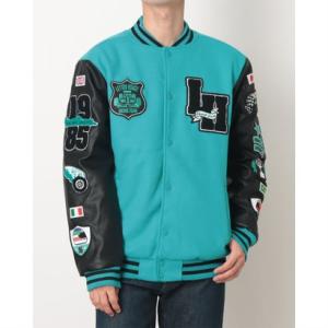Leyton House レイトンハウス アニバーサリーモデル メンズ サーキットジャケット スタジャン （レイトンブルー）
