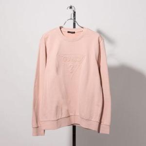 ゲス GUESS Emboss Logo Sweat