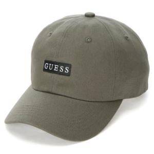 ゲス GUESS Logo Baseball Cap （KAK） 帽子 キャップ｜locondo-shopping