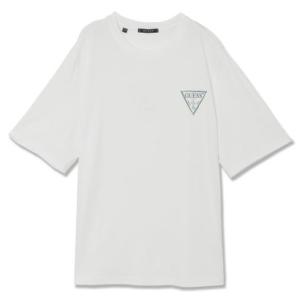 ゲス GUESS UNI S/Slv Tee Shirt （WHT） 半袖 Tシャツ｜locondo-shopping