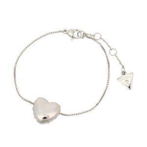ゲス GUESS ICONIQUE 15MM MODERN HEART BRACELET （RH）
