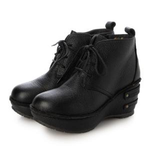 ヒナ デイ グリーン Hina Day Green 本革レースアップブーツ （BL）