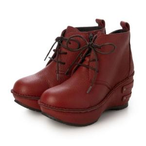 ヒナ デイ グリーン Hina Day Green 本革レースアップブーツ （RD）