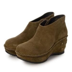 ヒナ デイ グリーン Hina Day Green 厚底アンクルブーツ （KAS）