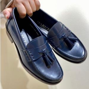 LANVIN en Bleu ローファー 「23.0〜24.0cm」HARUTA キルトタッセル