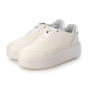 heal me ヒールミー レディース プラットフォームスニーカー【幅広3E】厚底 125207 ホワイト/コンビ