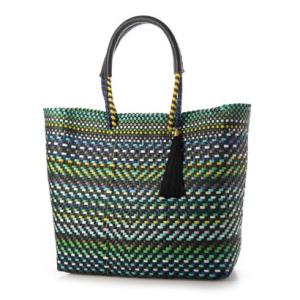ヒマワリ HIMAWARI 編み込みBAG （MULTI）
