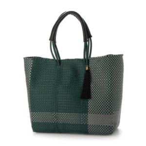 ヒマワリ HIMAWARI 編み込みBAG （VERDE/PLATA）