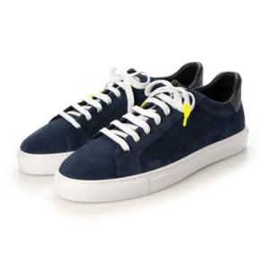 ハイドアンドジャック HIDE & JACK Men's Low Top Sneaker （(02)OILYBLUWHT）