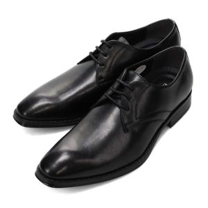 ヒロココシノオム HIROKO KOSHINO HOMME 【防水機能】メンズ エレガント 外羽根プレーントゥ ドレスシューズ HR7009 （ブラッ