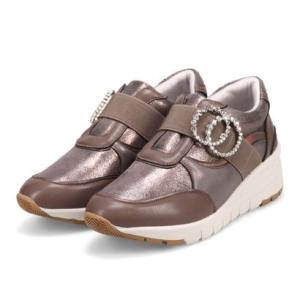 ヒロココシノオム HIROKO KOSHINO HOMME HIROKO KOSHINO FEMME ラインストーンバックル付き エレガントスニーカー