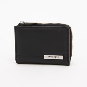 ヒロココシノオム HIROKO KOSHINO HOMME 本革パスケース付きシャドー加工小銭入れ （ブラック）