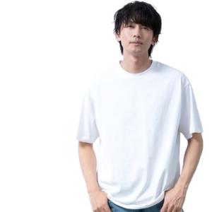 tシャツ 半袖 シルクタッチ Tシャツ 夏 インナー 半袖tシャツ クルーネック ゆったり 半袖Tシ...