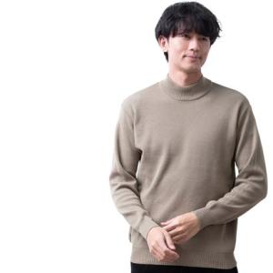 ジェネレス GENELESS セーター メンズ ニット ミラノリブ モックネック 秋冬 トップス ア...